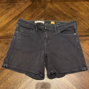 Pilcro and the Letterpress Womens Denim Shorts Dark Grey Size 29 No 29 STET